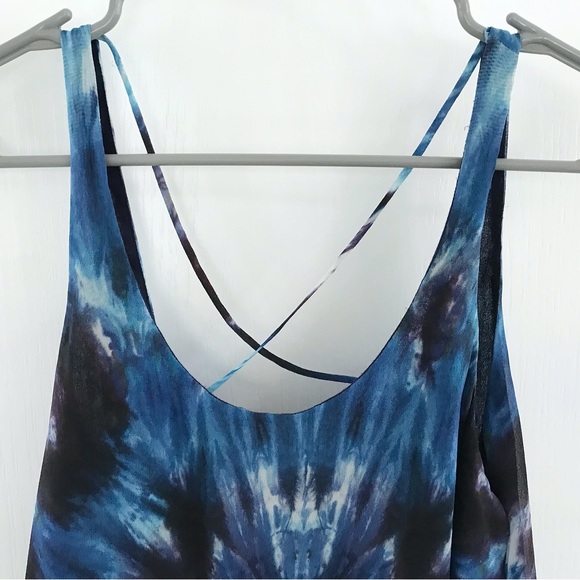 ✴️Rory Beca 100% Silk Layered Watercolor Top, SzXS, NWT - Picture 2 of 8